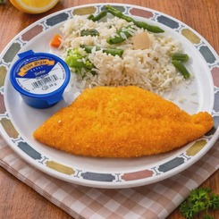 Filet de sole pané