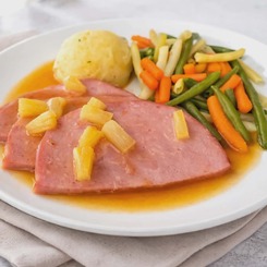 Jambon à l'ananas